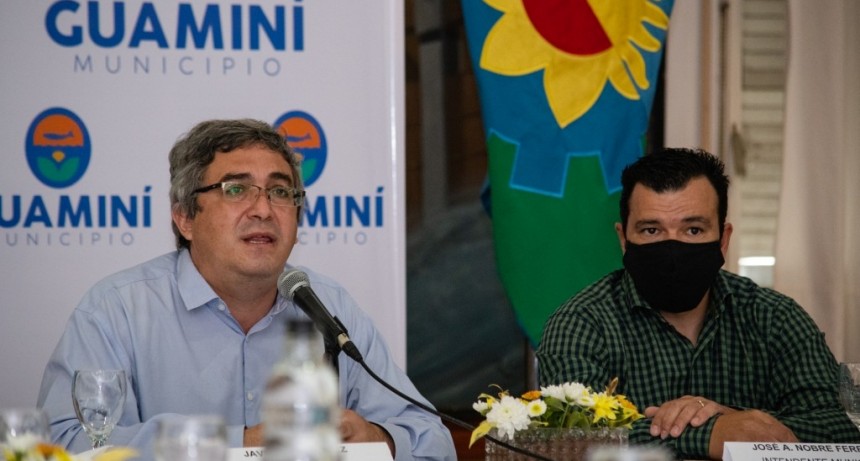 VISITA DEL MINISTRO DE DESARROLLO AGRARIO