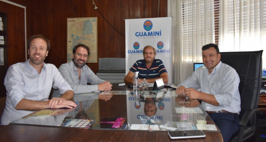EL JEFE COMUNAL JUNTO AL MINISTRO PROVINCIAL DE HACIENDA, RECORRIERON OBRAS Y SE REUNIERON CON EMPRENDEDORES LOCALES