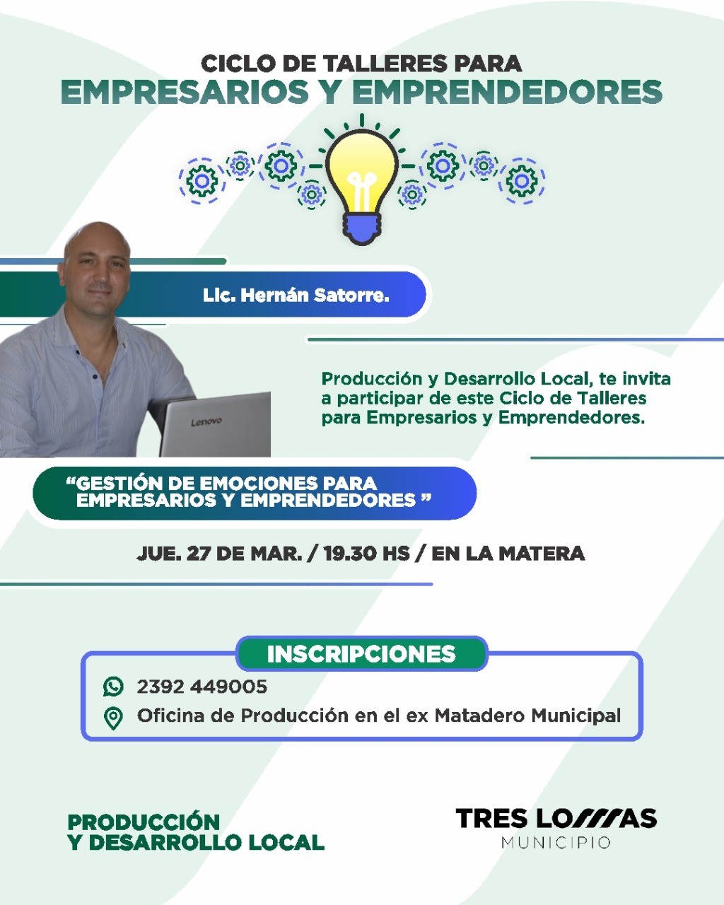 CICLO DE TALLERES PARA EMPRESARIOS Y EMPRENDEDORES