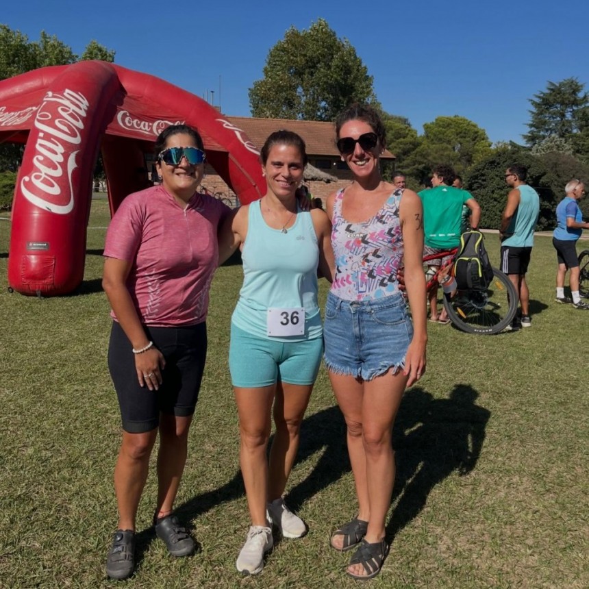 Participación treslomense en el Triatlón de Argentino de Trenque Lauquen