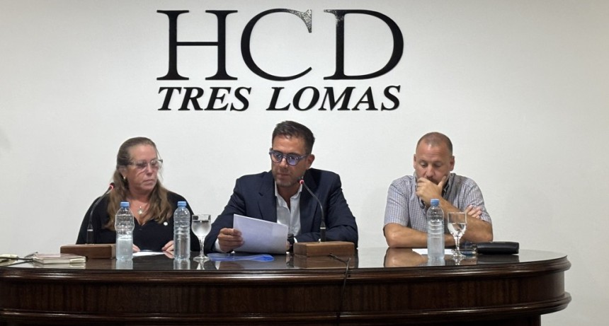 Se dio inicio al Per&iacute;odo de Sesiones Ordinarias 2026 del Honorable Concejo Deliberante de Tres Lomas