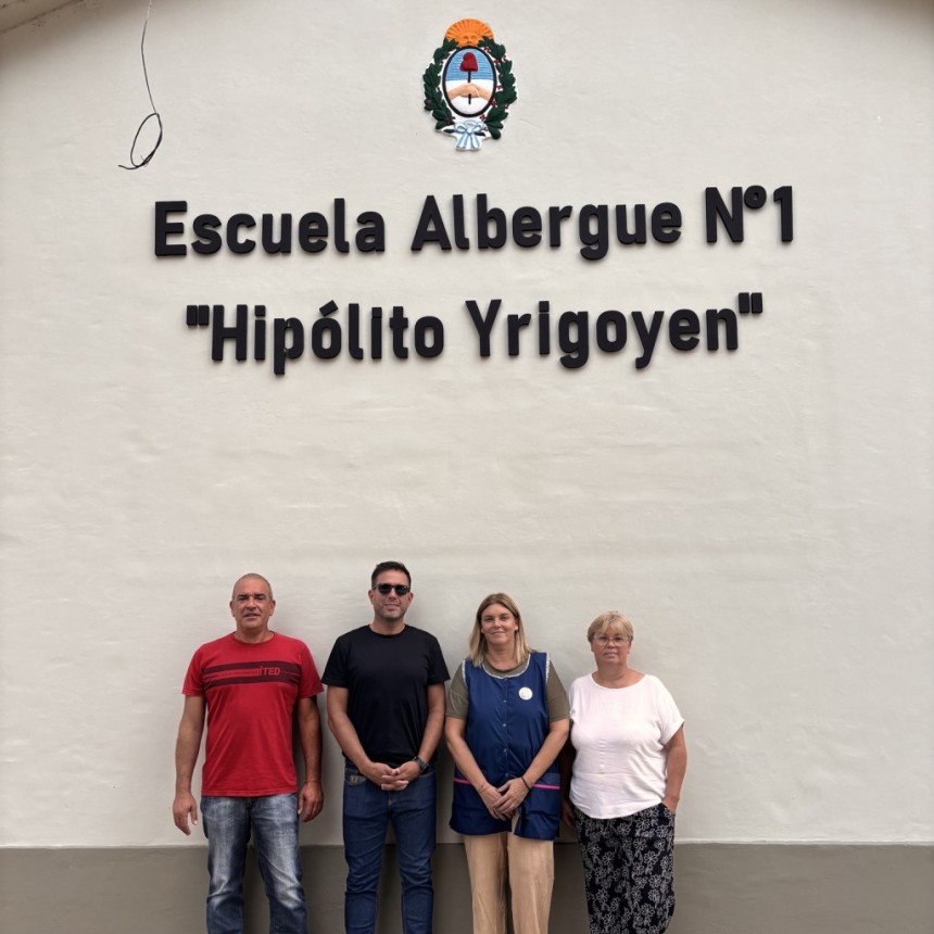 Visita a la Escuela Albergue N 1