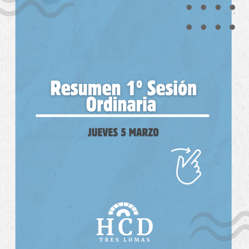 Se reuni&oacute; el Concejo Deliberante con el tratamiento de varios temas