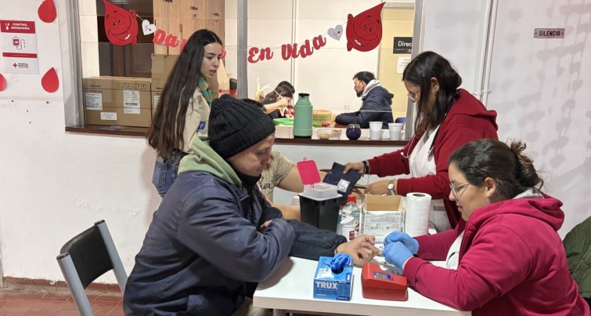 Nueva colecta de sangre en el Hospital Municipal