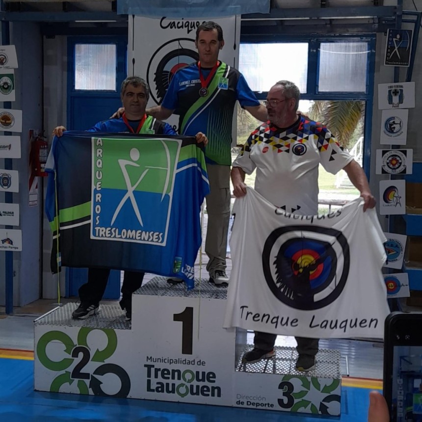 Arqueros treslomenses participaron de un torneo rankeable en Trenque Lauquen