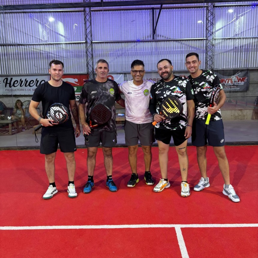 Se jug&oacute; un importante Torneo de P&aacute;del de 7ma categor&iacute;a en Fray P&aacute;del Tres Lomas