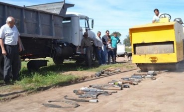 DESTRUYERON CAÑOS DE ESCAPES