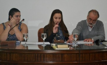 SE REALIZO LA PRIMERA SESION DEL CONCEJO DELIBERANTE JUVENIL