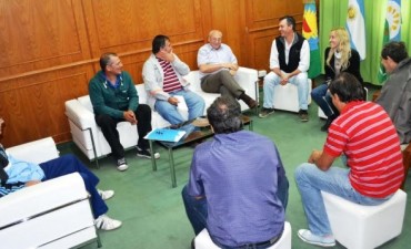 AUTORIDADES DE ATLETICO ARGENTINO SE REUNIERON CON EL INTENDENTE MUNICIPAL