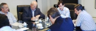 INTENDENTES DE TRES LOMAS, GUAMINI Y TRENQUE LAUQUEN SE REUNIERON CON FUNCIONARIOS DE CAMUZZI