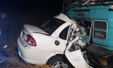 LA VICTIMA DEL ACCIDENTE EN LA RUTA 33 FUE SOLEDAD GARCIA DE 21 AÑOS