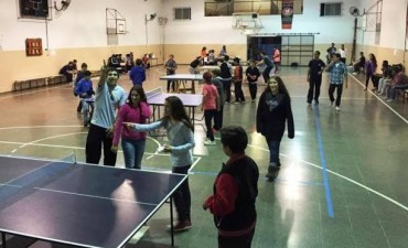 SE REALIZO UN TORNEO RECREATIVO DE PING PONG