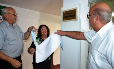 NOMINACIÓN DE LA SALA DE HEMOTERAPIA E IMPORTANTE DONACIÓN