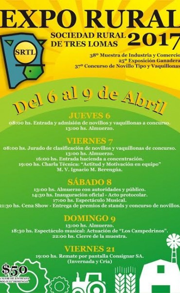 LA EXPO RURAL NO SE SUSPENDE POR LLUVIA