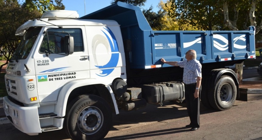 EL MUNICIPIO COMPRO UN CAMION VOLCADOR
