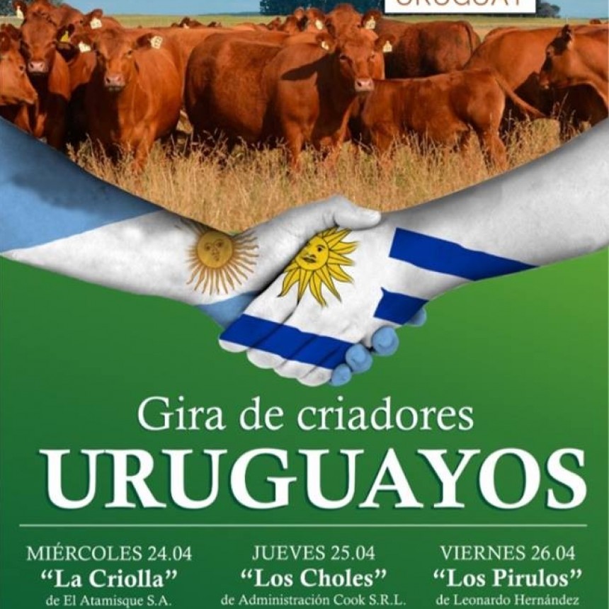 GANADEROS URUGUAYOS VISITAN CABAÑA LIMANGUS EN TRES LOMAS