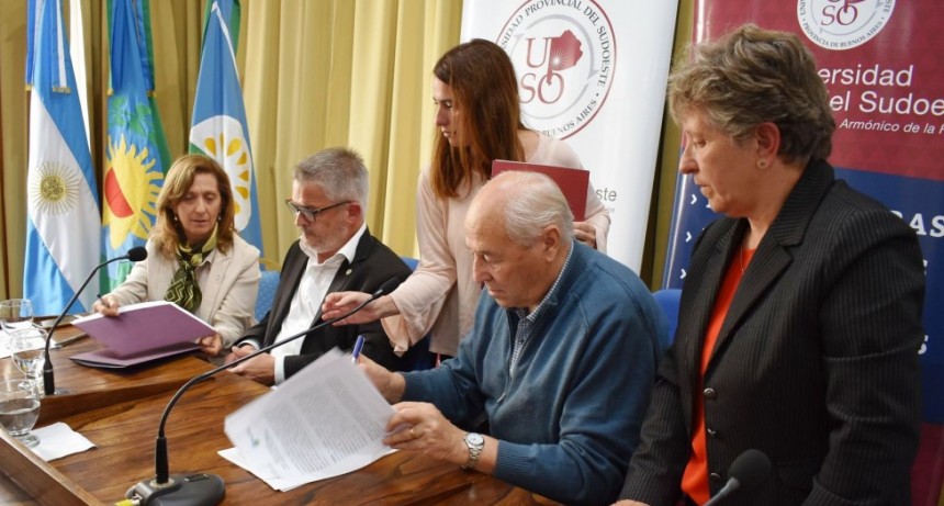 LA UNIVERSIDAD PROVINCIAL DEL SUDOESTE INSTALÓ SU SEDE EN TRES LOMAS