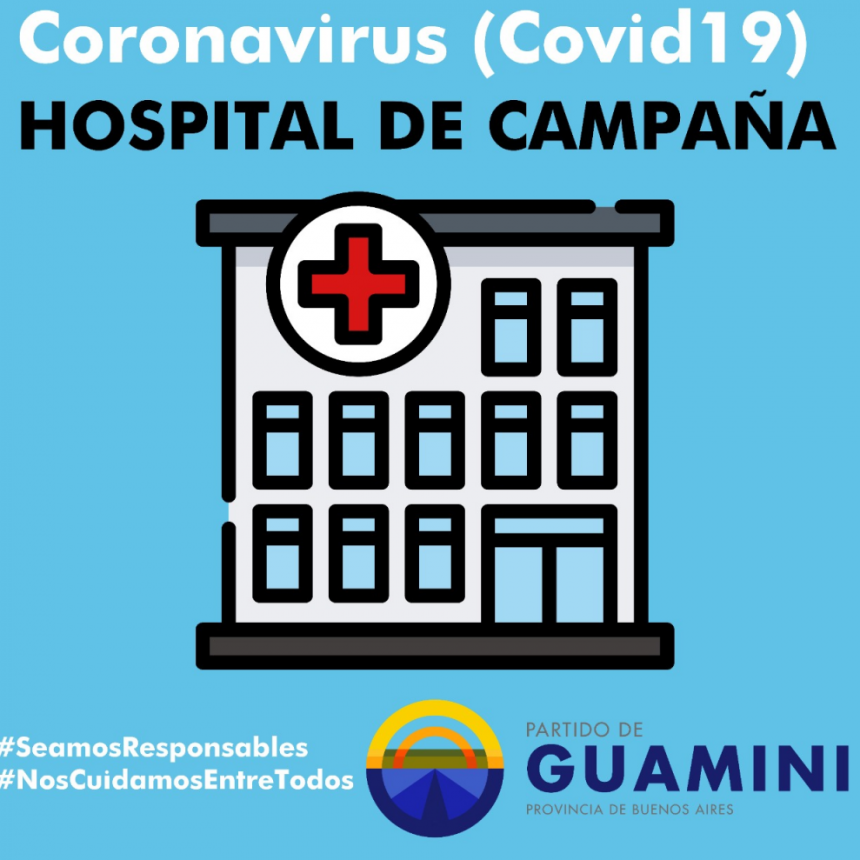 COMIENZA A MONTARSE EL HOSPITAL DE CAMPAÑA