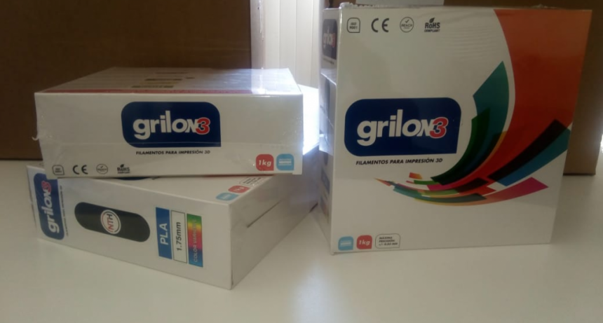 OBRAS PÚBLICAS GESTIONÓ UNA DONACIÓN DE 26 KG DE FILAMENTO PARA IMPRESIÓN 3D