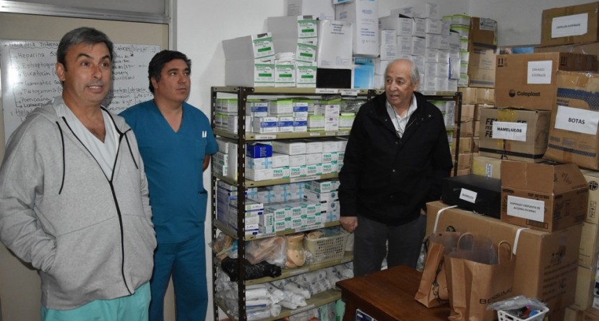 IMPORTANTE INVERSIÓN DE MEDICAMENTOS E INSUMOS