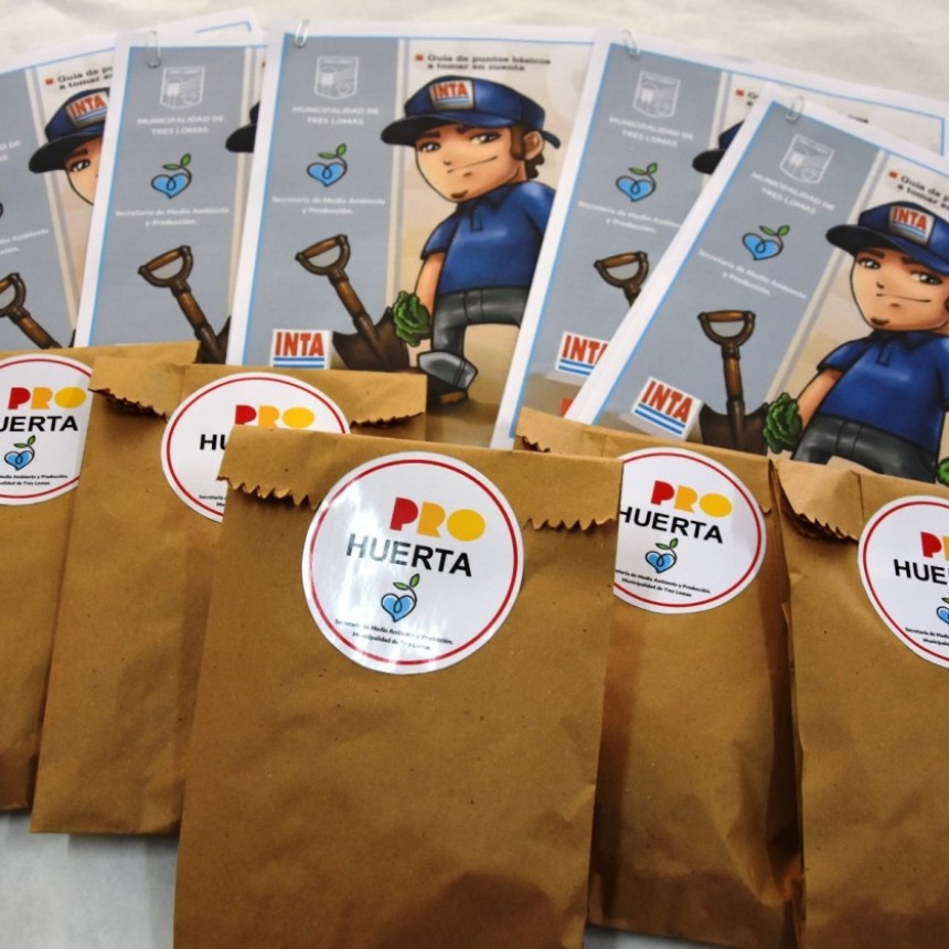 ENTREGA DE SEMILLAS DE PROHUERTA