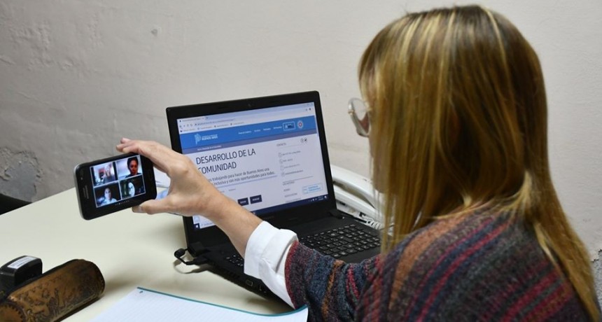 PATRICIA MONTERO PARTICIPÓ DE UNA VIDEOCONFERENCIA CON LA MINISTRA DE GÉNERO