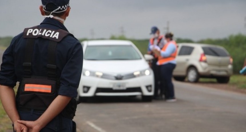 EN ESTA ZONA LA POLICIA PODRIA SEGUIR CON LOS CONTROLES EN LAS ENTRADAS DE LOS PUEBLOS