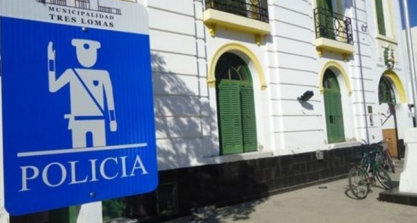 LA POLICÍA EN TRES LOMAS SIGUE ACOMPAÑANDO LOS OPERATIVOS DE PREVENCIÓN. LO ASEGURO EL INTENDENTE.