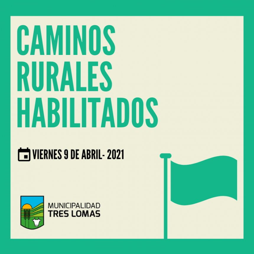 CAMINOS RURALES HABILITADOS