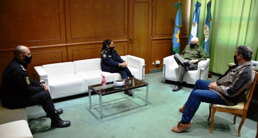 EL INTENDENTE RECIBIÓ A LA NUEVA COORDINADORA ZONAL DE POLÍTICAS DE GÉNERO