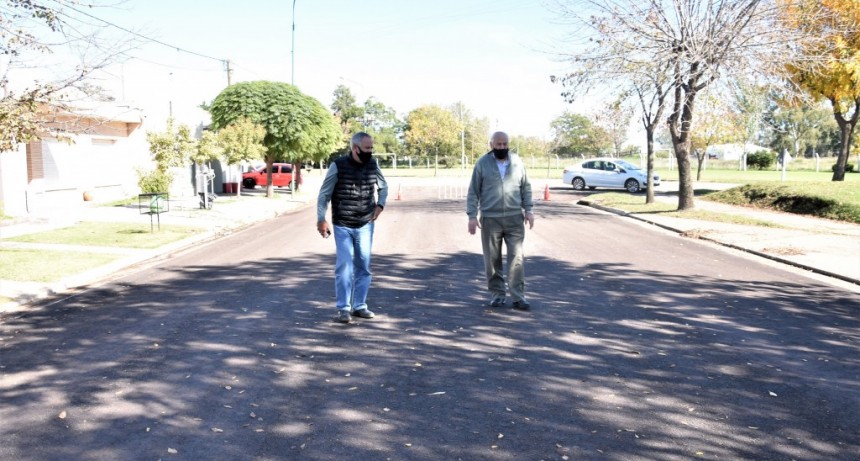 CULMINÓ LA OBRA DE ASFALTADO DE LA CALLE BATALLÓN 2 DE LÍNEA