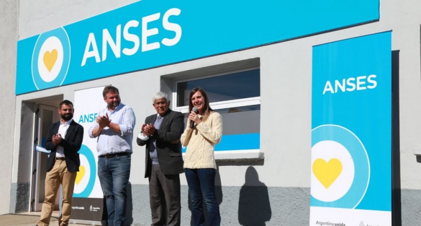 RAVERTA INAUGURÓ UNA OFICINA DE ANSES EN CHUBUT