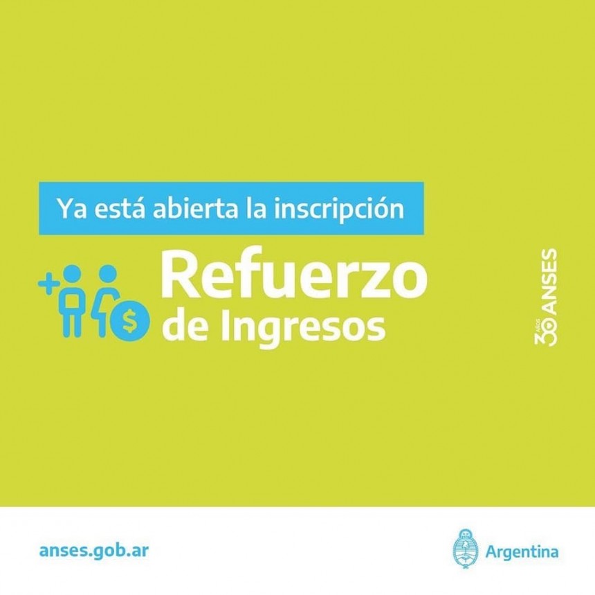 ESTE JUEVES INICIA LA SEGUNDA ETAPA DE INSCRIPCIÓN AL REFUERZO DE INGRESOS