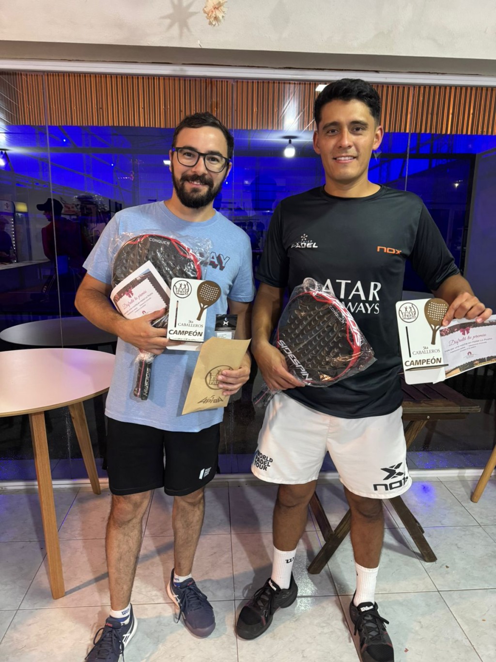 M&aacute;s de 30 parejas participaron de un gran torneo de p&aacute;del en Fray P&aacute;del Tres Lomas