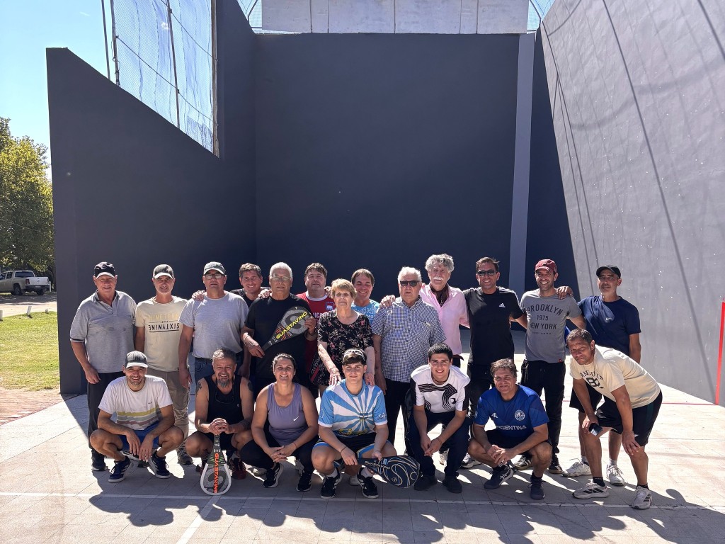 Puesta en valor de la cancha de pelota paleta