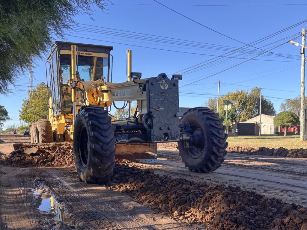Trabajos de reacondicionamiento de calles