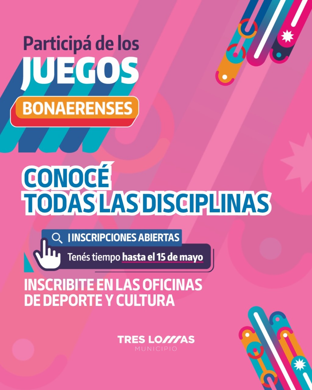 Est&aacute; abierta la inscripci&oacute;n para los Juegos Bonaerenses 2026