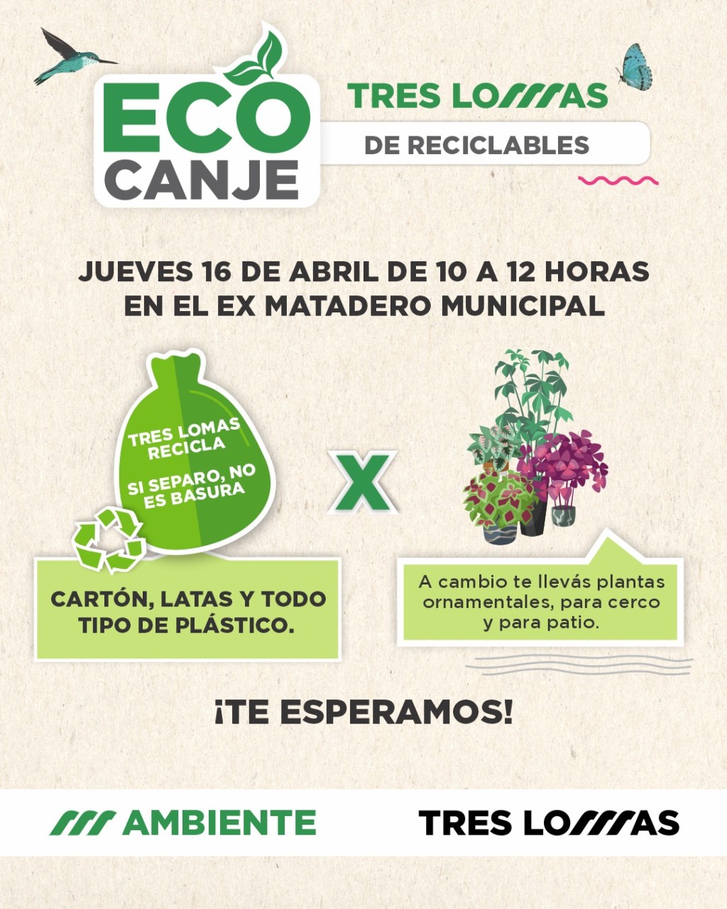 Ecocanje en el Ex Matadero Municipal