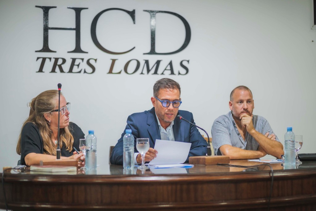 Se re&uacute;ne el Concejo Deliberante Tres Lomas