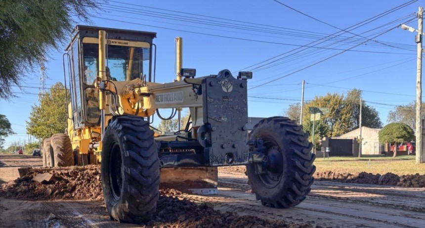 Trabajos de reacondicionamiento de calles