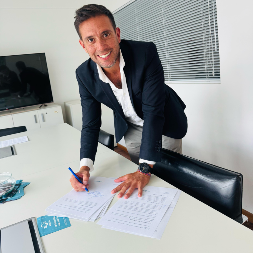 Tres Lomas firm&oacute; un convenio en el marco del Programa Puentes para fortalecer la educaci&oacute;n universitaria local