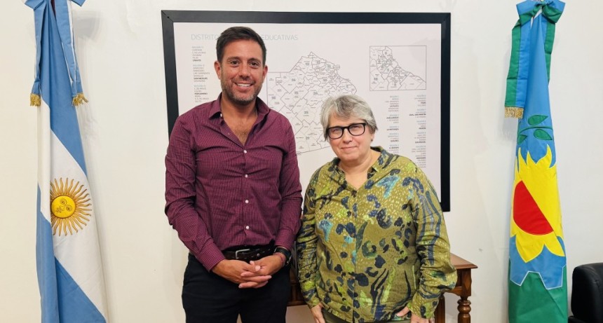 Gestiones en La Plata del Intendente Municipal