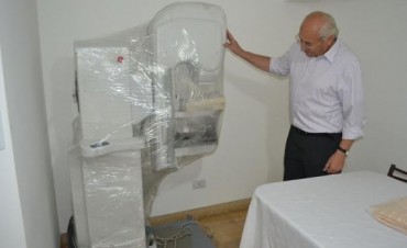 LLEGÓ EL MAMÓGRAFO PARA EL HOSPITAL MUNICIPAL