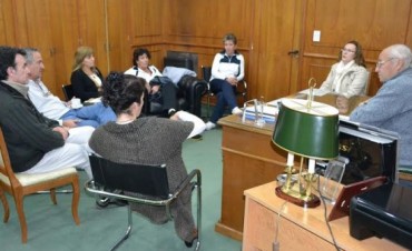 REUNION CON ARQUITECTOS DE LA UNIDAD EJECUTORA PROVINCIAL