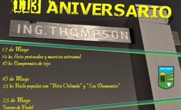 THOMPSON CUMPLE 113 AÑOS