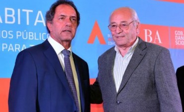 SCIOLI FIRMÓ CONVENIOS CON MAS DE 50 INTENDENTES PARA OBRAS DE INFRAESTRUCTURA SOCIAL
