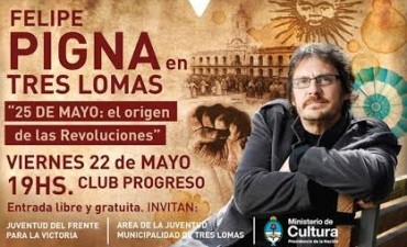FELIPE PIGNA EN TRES LOMAS