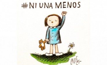 TRES LOMAS ADHIERE A LA CAMPAÑA “NI UNA MENOS”
