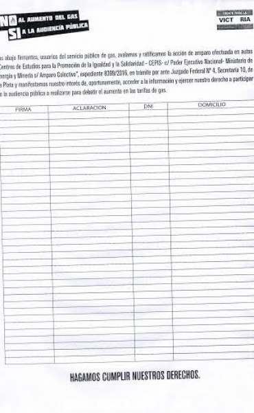 EL CONCEJO DELIBERANTE ADHIRIÓ A LOS RECURSOS DE AMPARO POR LOS AUMENTOS DE TARIFAS 