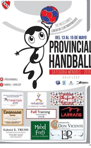 EL HANDBOL TRESLOMENSE EN EL PROVINCIAL DE MENORES